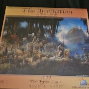 The Invitation 3000 Piece Jigsaw Puzzle by Tom duBois - Multicolor